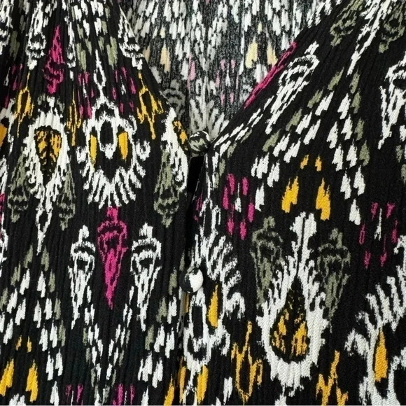 Loft Womens Tiered Swing Dress size Large Tall - Picture 5 of 13